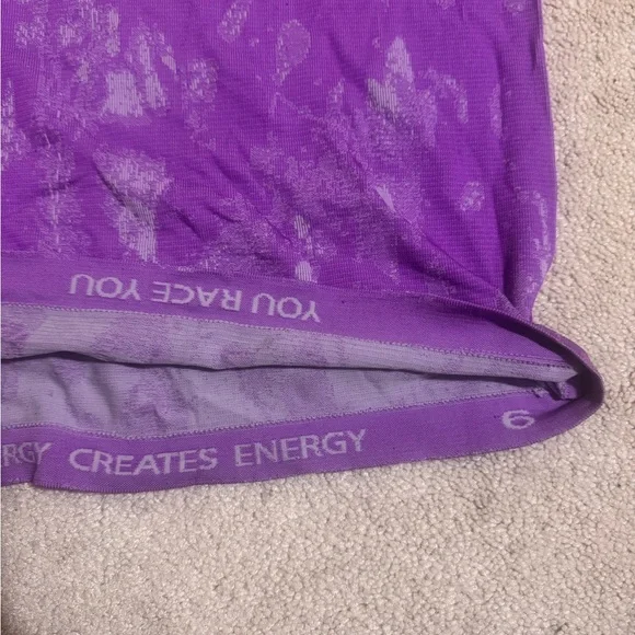 Lululemon Shadow Bloom Moonlit Magenta / Faint Lavender Swiftly Shirt - Picture 8 of 11